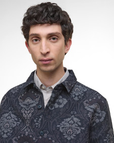 Overshirt Waterhouse Jacuard Navy