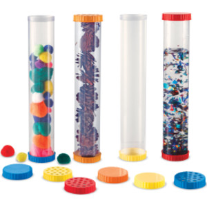 Primary Science Sensory Tubes, Set of 4