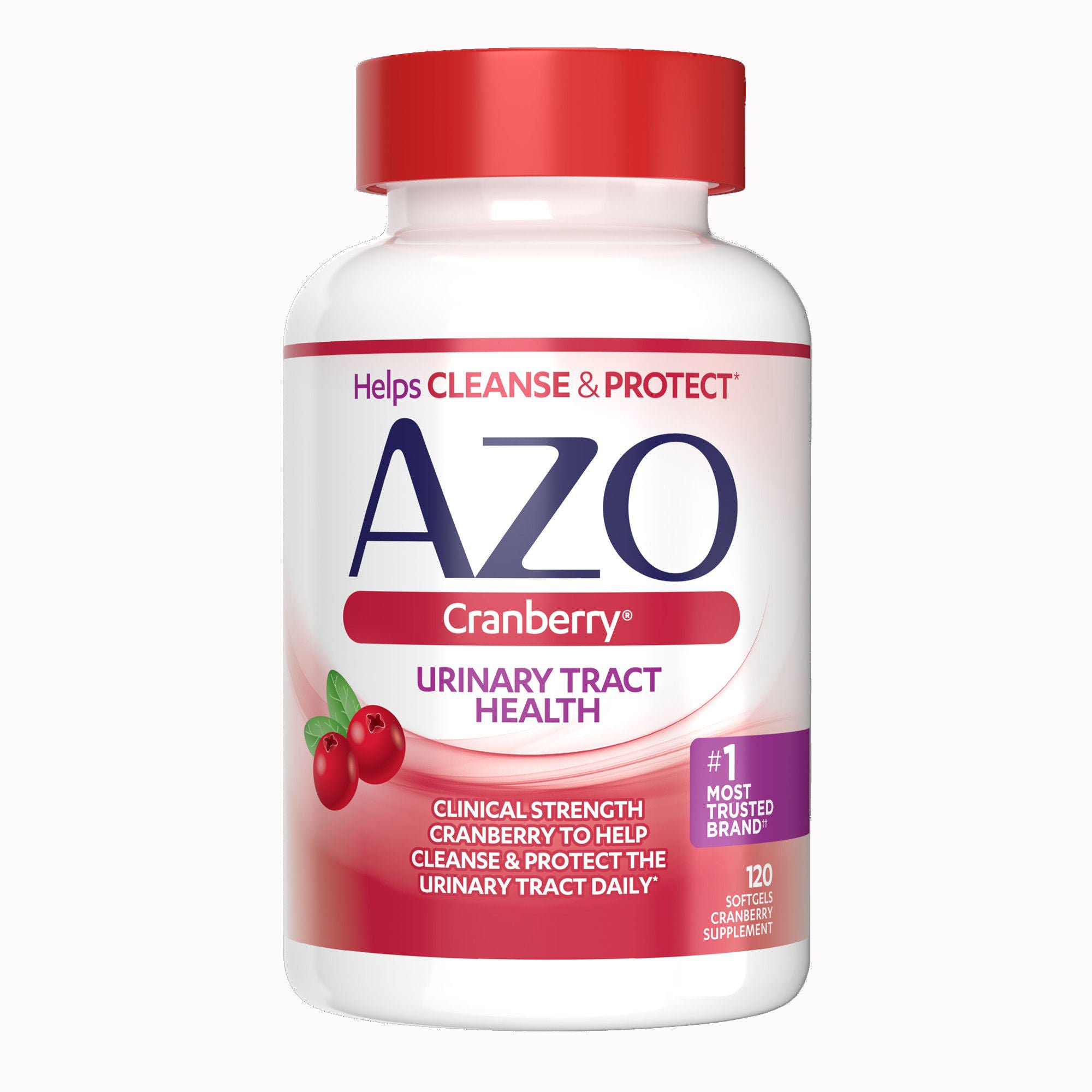 i-Health Inc SUPPLEMENT, SGEL AZO CRANBERRY(120/BT 24BT/CS)