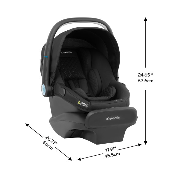 LiteMax NXT Infant Car Seat with SensorySoothe Specifications