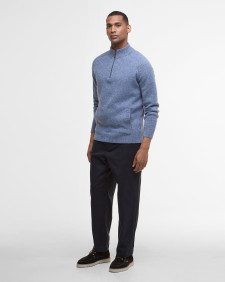 Talder Half-Zip Jumper Bluestone
