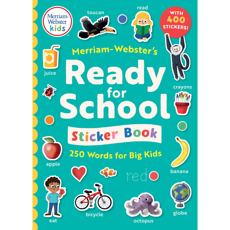 Merriam-Webster's Ready-for-School Sticker Book
