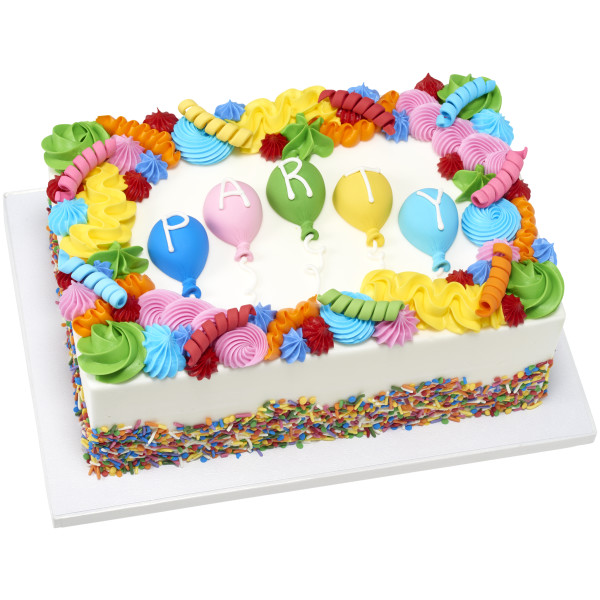 Primary Balloons Assortment Gum Paste Layon