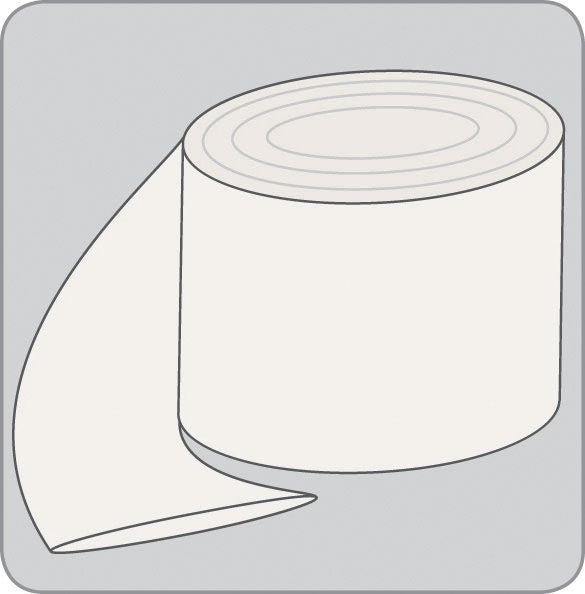 Medline STOCKINETTE, UNBLEACHED 4"X25YDS (1RL/BX)