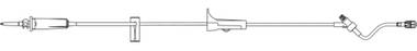 B. Braun Gravity Administration Set With CareSite, 113 Inches