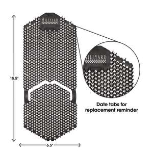 Hillyard, Tsunami Urinal Screen, Midnight Coast