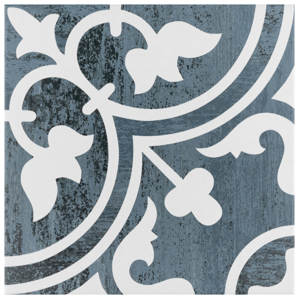 Sample – Cassis Arte Black Night Porcelain Floor and Wall Tile
