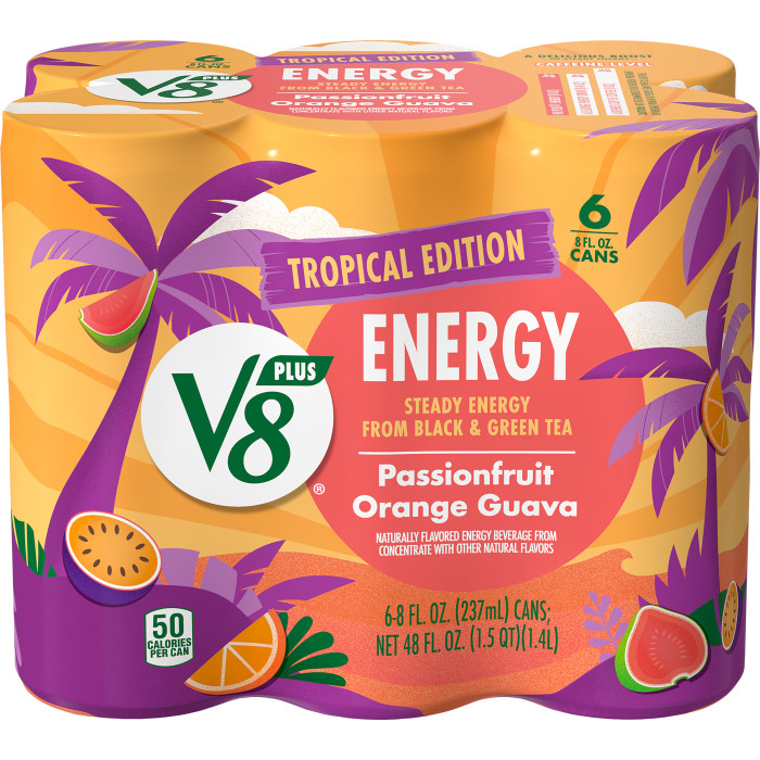 Passionfruit Orange Guava Juice Energy Drink