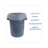 Boardwalk,  HDPE Liner, 60 gal Capacity, 38 in Wide, 60 in High, 16 Microns Thick, Natural