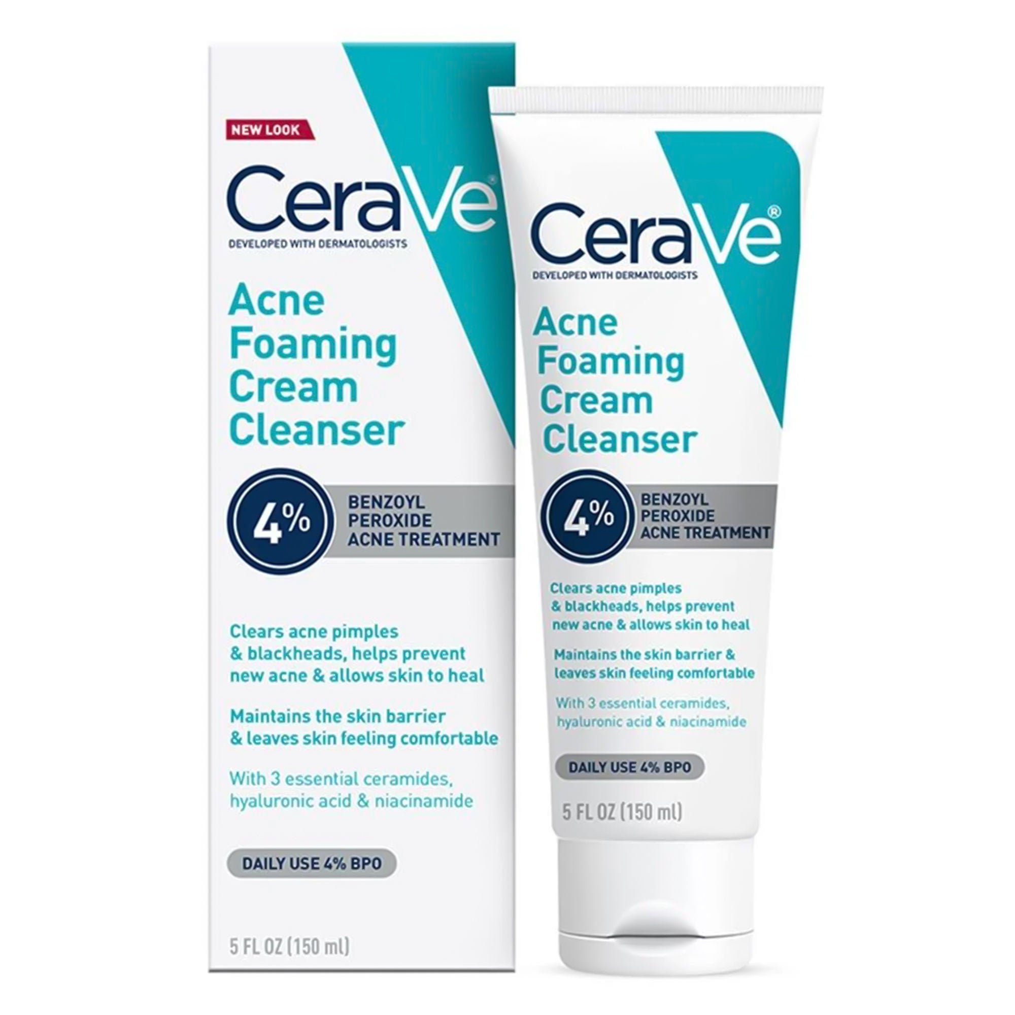 CeraVe® Acne Foaming Cream Cleanser