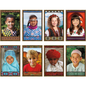 All Kinds of Kids: International Bulletin Board Set