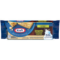 Kraft Jalapeno Natural Cheese Block 8 oz 
