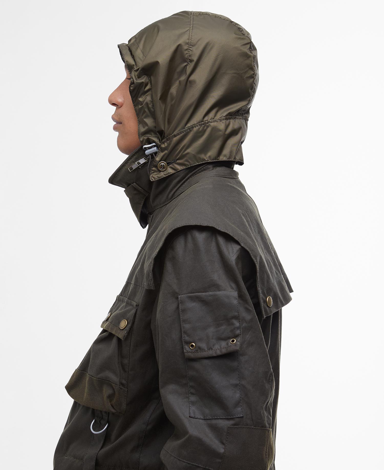 Barbour x TO KI TO Feld Gewachste Jacke image number 6
