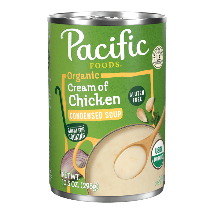 Organic Cream of Chicken Condensed Soup