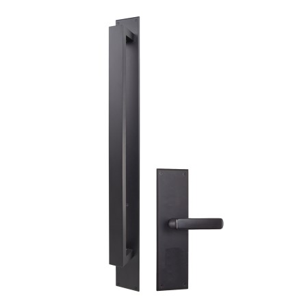 Trilock Omni Allure Dummy Trim Pull Handle Entrance Set in Matte Black