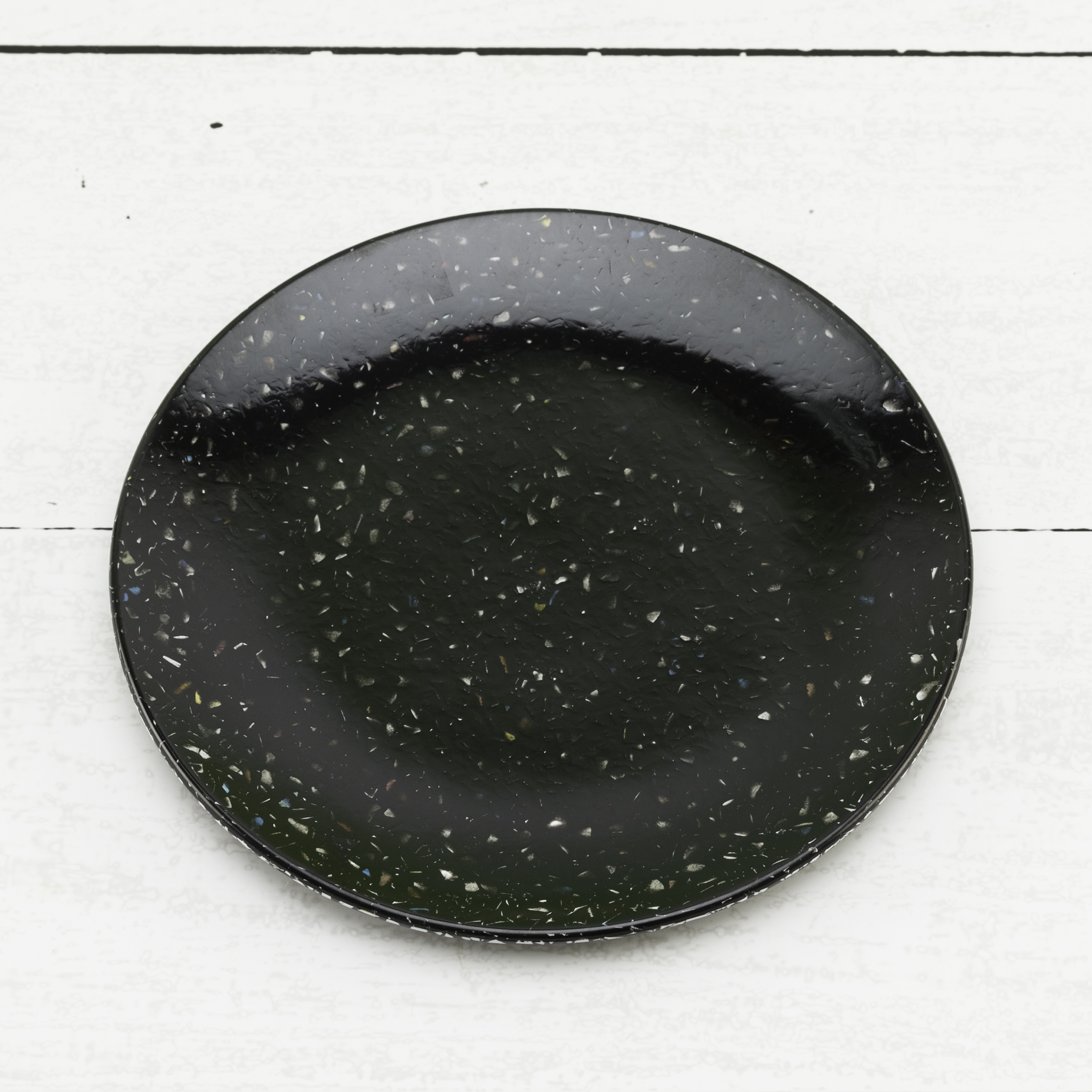 Confetti Salad Plate, Black, 6-piece set slideshow image 6 Confetti Salad Plate, Black, 6-piece set slideshow image 6