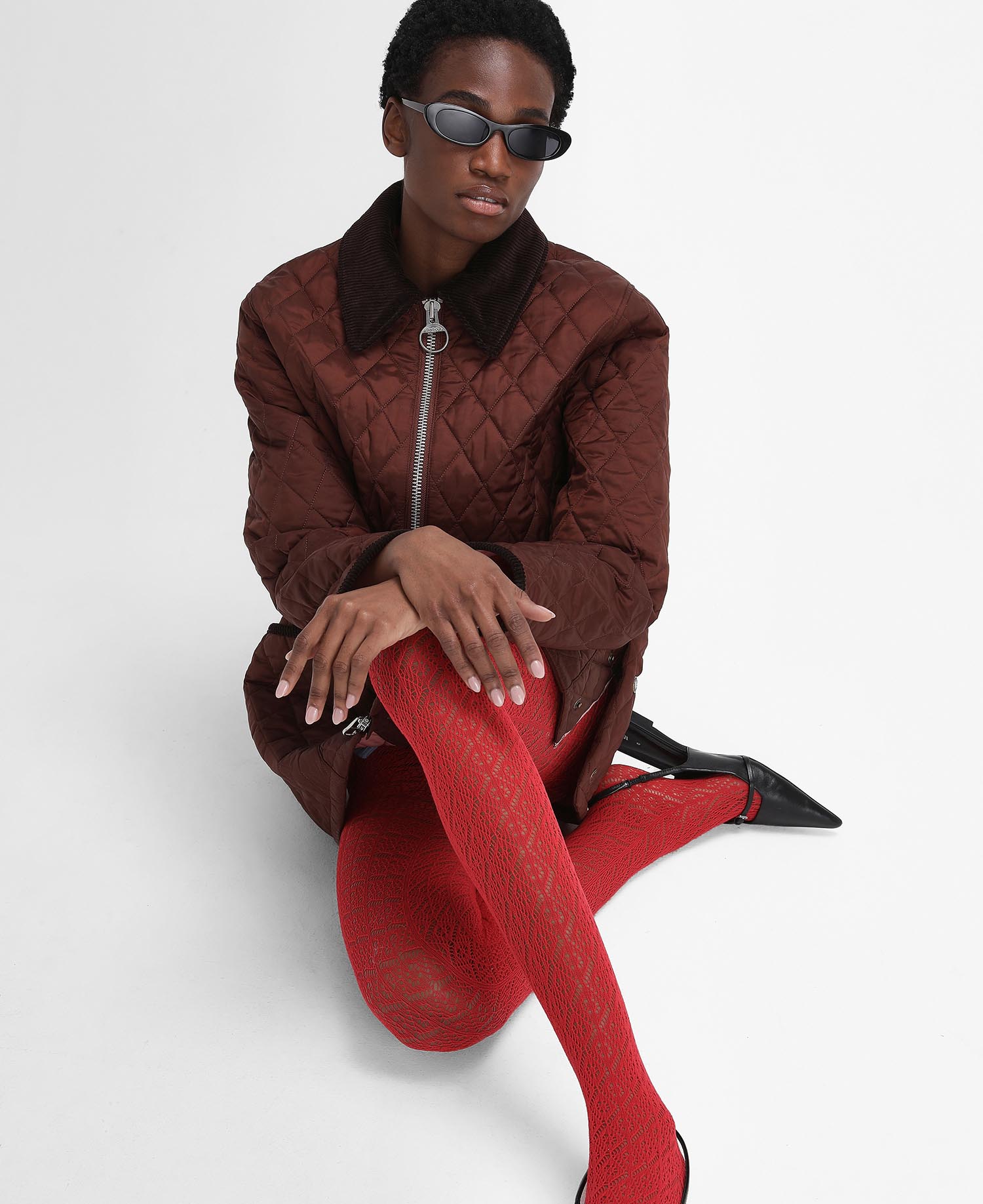Barbour The Edit by Alexa Dominic Quilted Jacket image number 5