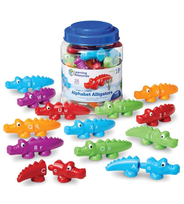 Snap-n-Learn™ Alphabet Alligators