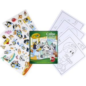 Color & Sticker Book, Bluey
