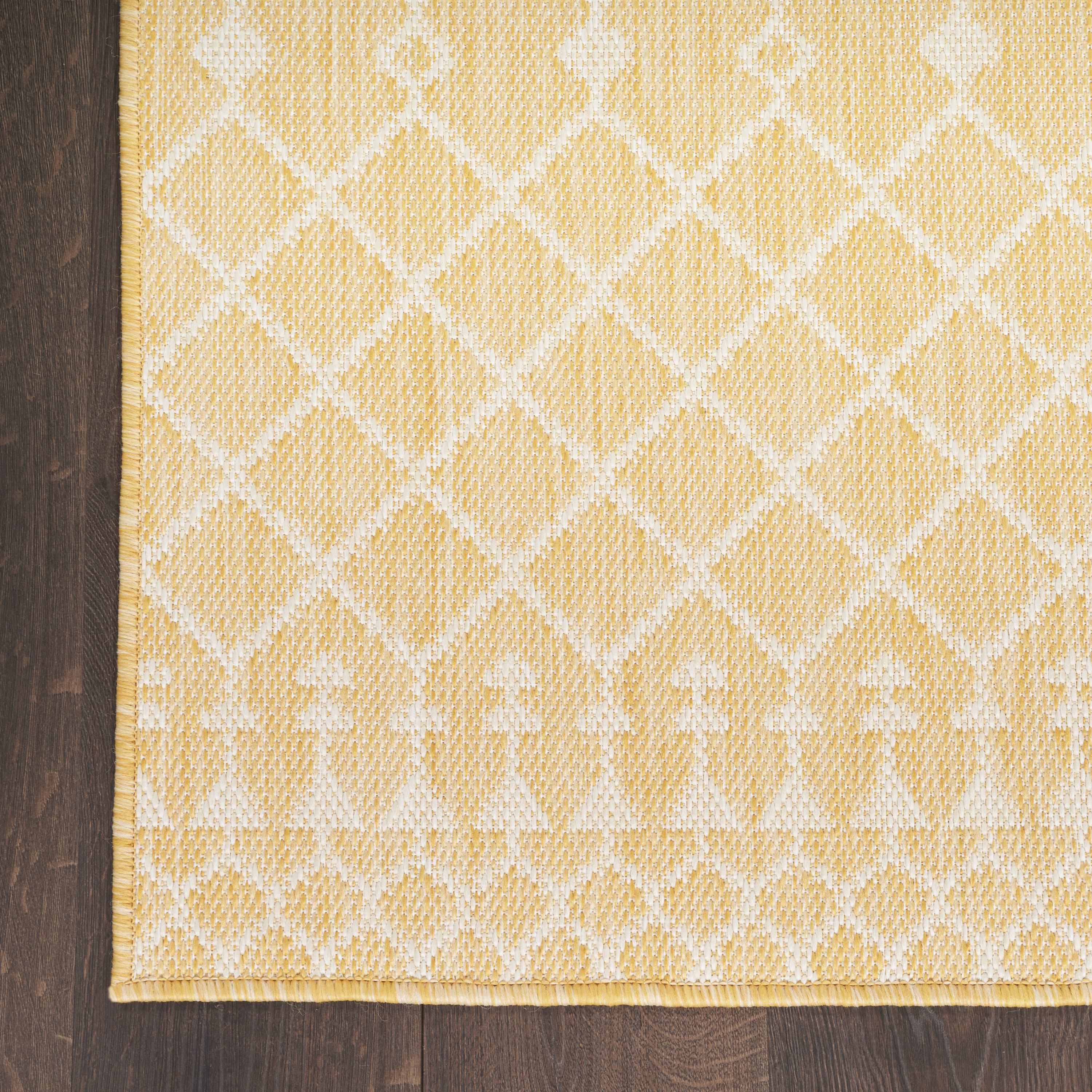 Nourison Positano 8' x 10' Yellow Modern Rug