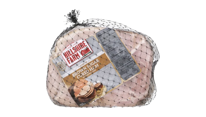 Brown Sugar Cured, Spiral Sliced, Bone In, Half Ham with Natural Juices_image_3