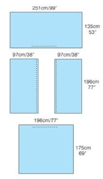 Convertors® Tiburon® General Purpose Drape Pack
