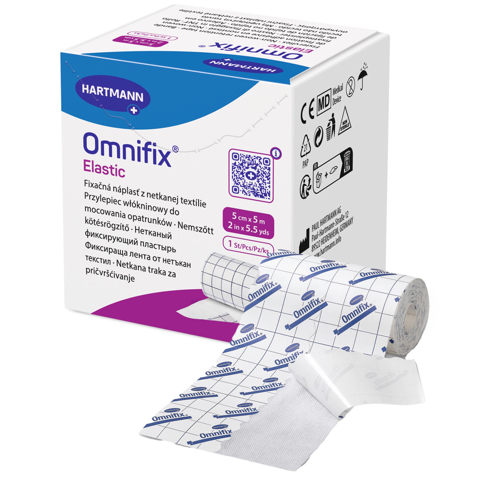 Hartmann TAPE, OMNIFIX RETENTION ELAS 2"X5.5YDS (36RL/CS)