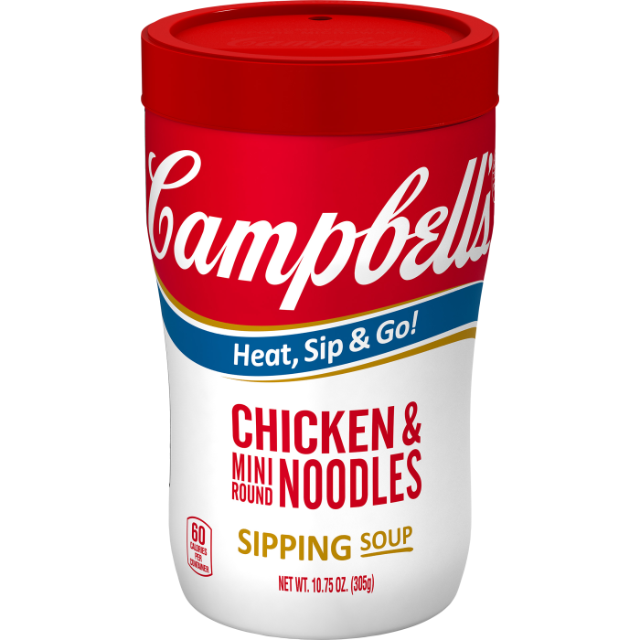 Chicken & Mini Round Noodles Soup