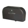 Georgia Pacific, 2-roll Side-by-side High-capacity, Mini Jumbo Bath Tissue Dispenser, Black