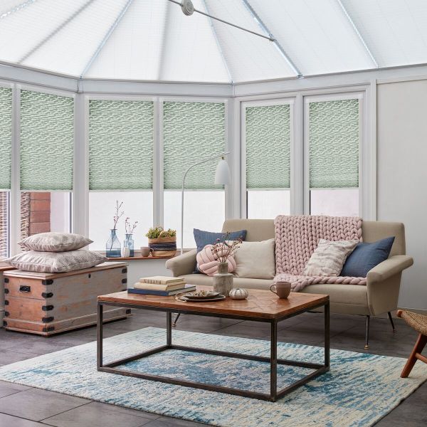 Dune Forest Pleated blind