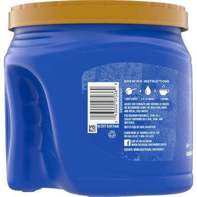 Maxwell House House Blend Ground Coffee, 24.5 oz Canister