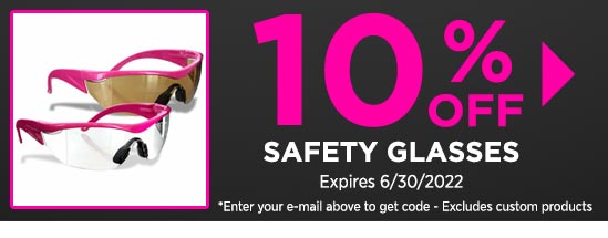 10% Off Safety Glasses