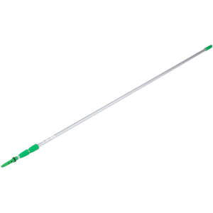 Unger, OptiLoc™ 3-section Poles, Extension Handle, 288", Aluminum, Silver