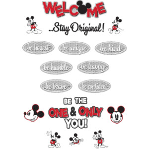 Mickey Mouse&reg; Throwback Stay Original Mini Bulletin Board Set