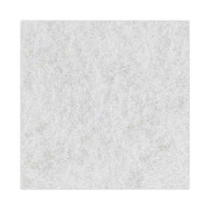 Boardwalk, Light Duty Scour Pad, Rectangle, 4.63"x10", White