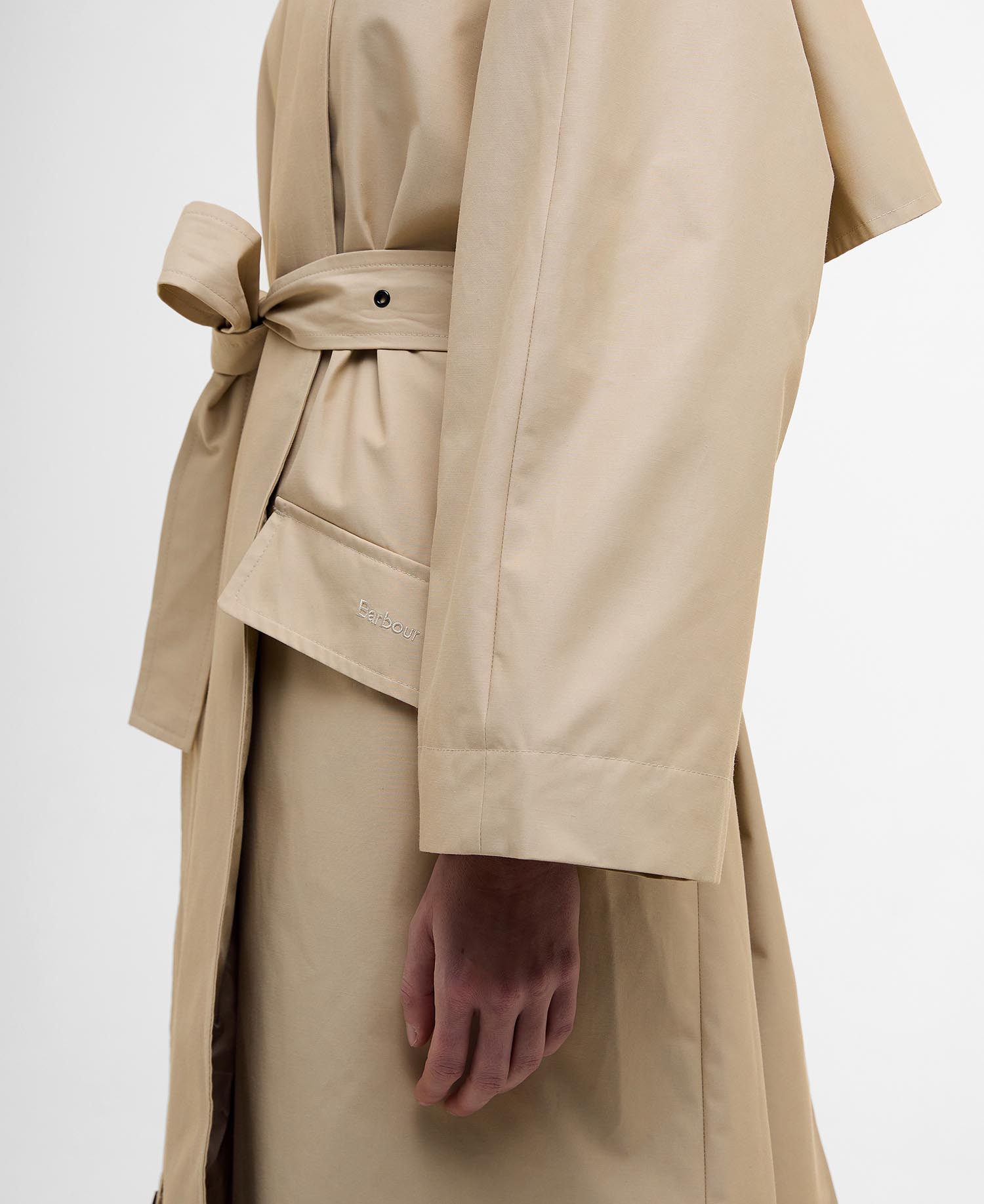 Trench impermeabile Harley Barbour The Edit by Alexa image number 9