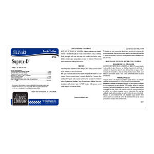 Label RTU 714 C2 Suprox - D