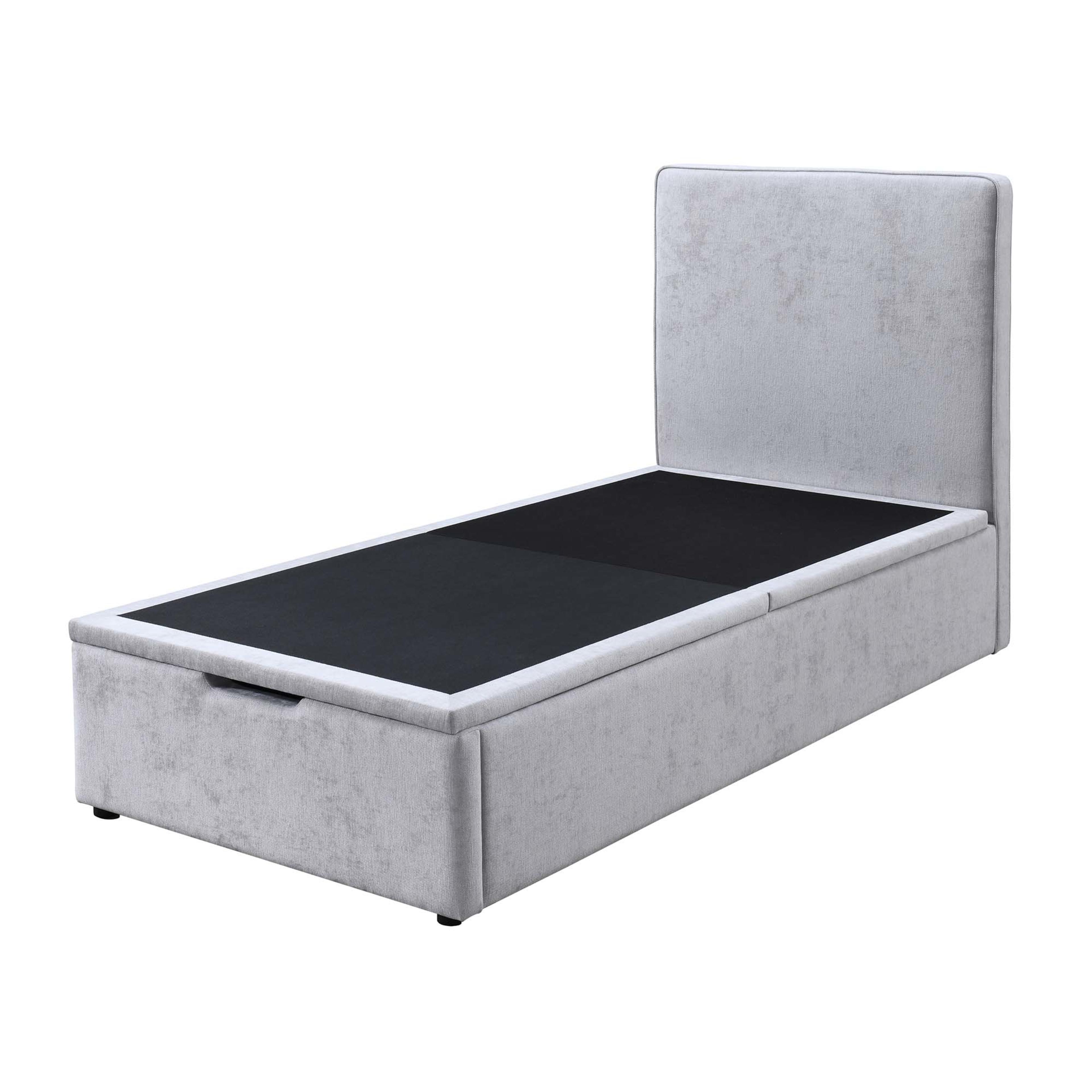 Product image of the  Orlando Bed Frame, Gas Lift Base, Stone from Forty Winks