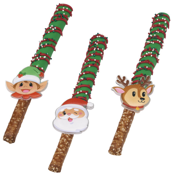Santa & Friends Cupcake Rings
