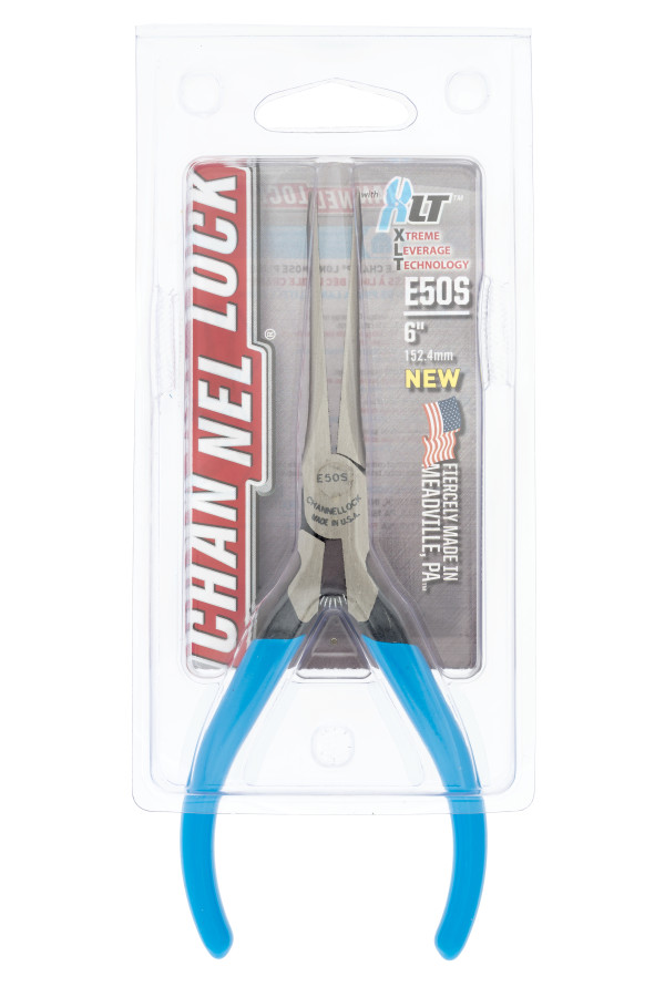 50S 6inch LITTLE CHAMP® Snipe Nose Pliers Channellock, Inc.