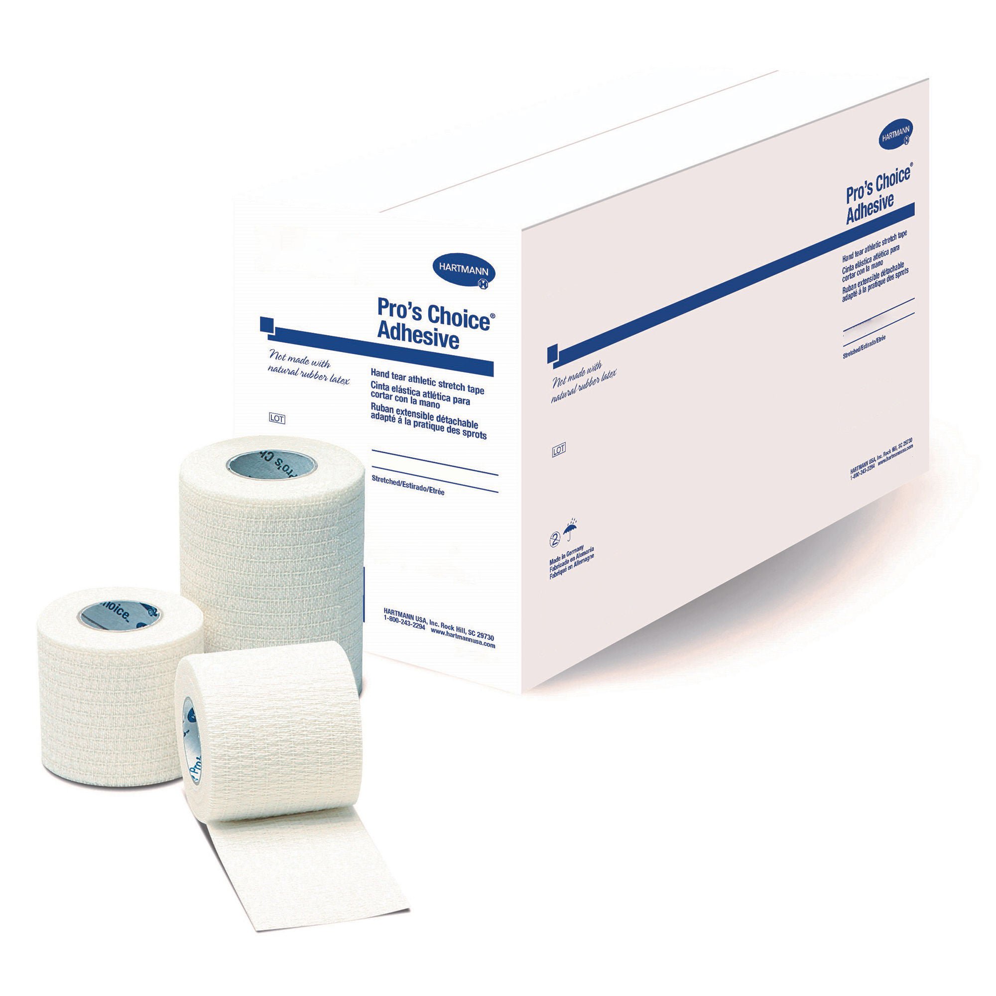 Hartmann TAPE, ATHLETIC PROS CHOICE 1"X5YDS (48/CS)