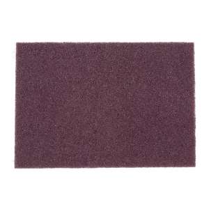 Square Scrub, Maroon, 14"x20" Rectangle Floor Pad