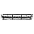 Mini-Com® All Metal Shielded Modular Empty Patch Panels, 2 RU