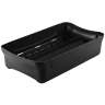 Rubbermaid Commercial, Slim Jim, Square, Resin, 23 gal, Black, Receptacle Lid