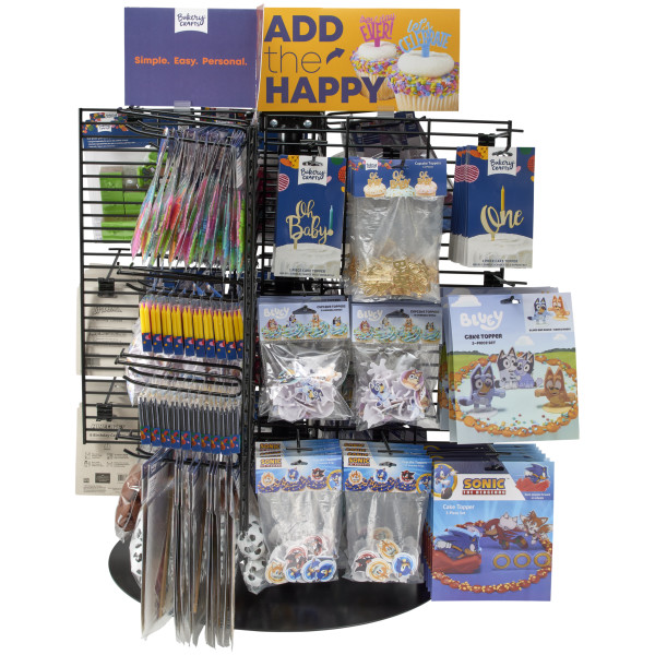 Half Floor Decoration Assortment Candle Assortment (Rack Not Included)