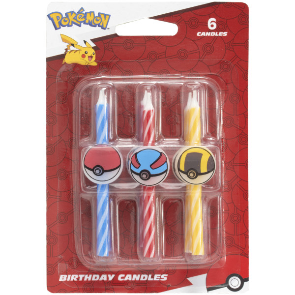 Pokémon Poké Ball Icon Licensed Candles