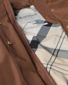 Suri Showerproof Jacket Walnut/Safari Dress Tartan