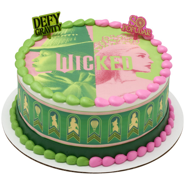 Wicked Glinda and Elphaba PhotoCake® Edible Image®