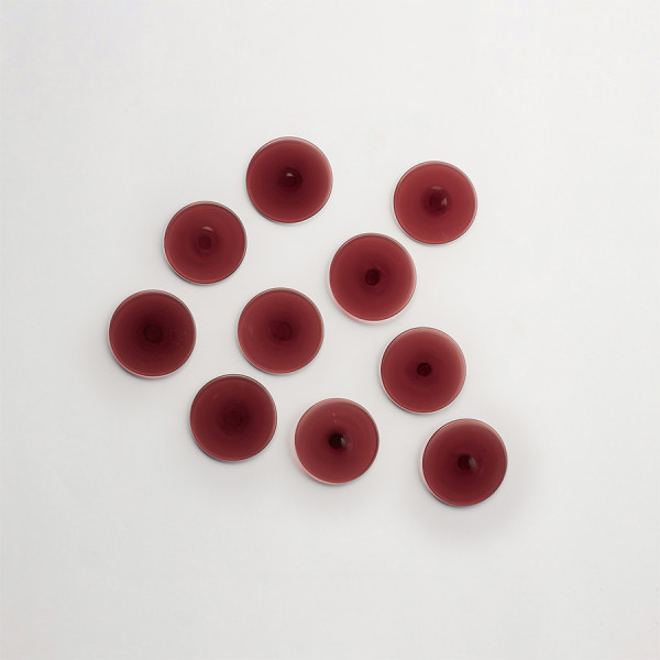 1970s GlassWorks | le Disque | Three Inch | Chambord