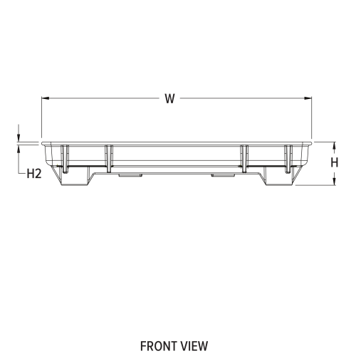 Engineering front view